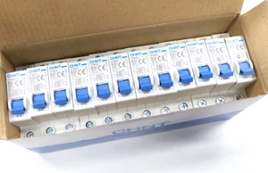 12 x Chint 32Amp EBG Single Pole Breaker MCB Type B 230V Din Rail Mount 32A 6kA - Picture 1 of 11