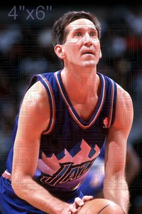 Jeff Hornacek - Utah Jazz - choose a size - full color print - Picture 1 of 3