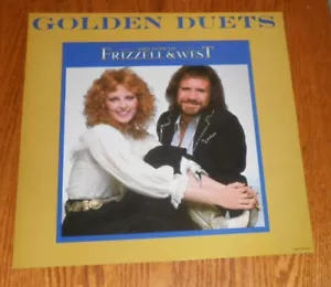 Frizzel & West Golden Duets 1984 Poster Flat Square Promo 12x12 - Picture 1 of 1