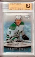 2014-15 Upper Deck Ice Premieres #131 John Klingberg RC /499 BGS 9.5 TRUE GEMS