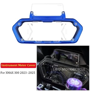 For YAMAHA XMAX 300 2023-2025 Blue Instrument Meter Frame Protector Cover Screen - Picture 1 of 7