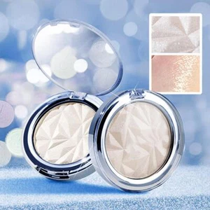 Highlighter Powder Palette Makeup Long-lasting Glow Contour Shim Face D4P71212 - Picture 1 of 14