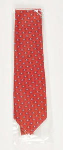 Vineyard Vines Mens Silk Tie Vineyard Cup 2006 Red NEW Sailing Sail MV - Picture 1 of 4