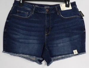 A.N.A Womens Blue Mid Rise Denim Shortie Shorts Size 6 32x4 P386 - Picture 1 of 3