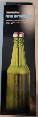 Enfriador de cerveza poroso de acero inoxidable (2) nuevo en caja Foto 1 de 4
