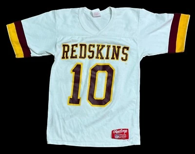 Vintage 1980's Washington Redskins Jay Schroeder Rawlings Brand Jersey Sz Small - Image 1 of 4