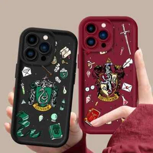 Cover Custodia Harry Potter per Apple iPhone 15 - 14 - 13 - 12 -Pro-ProMax-Plus - Picture 1 of 13