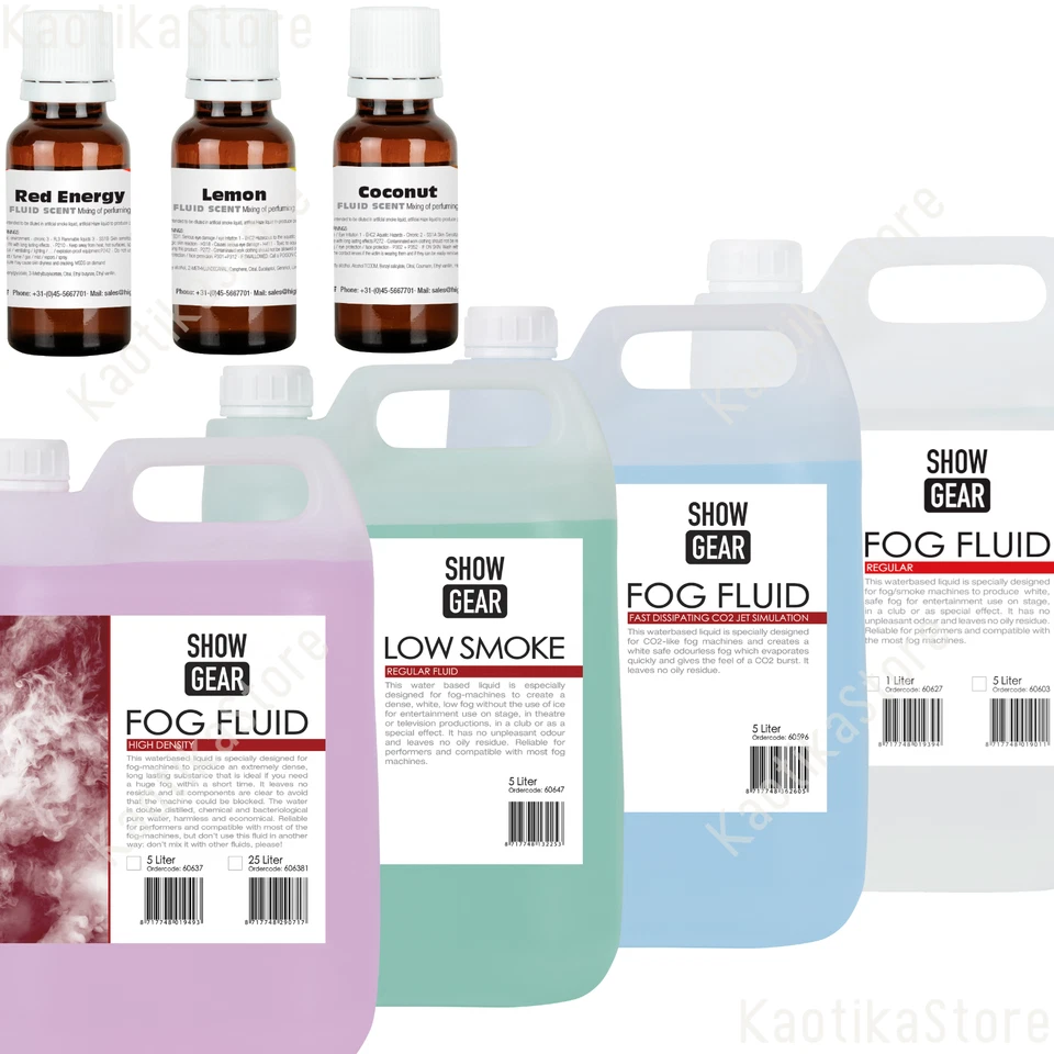 LIQUIDO per MACCHINA del FUMO aroma essenza profumo tanica effetto discoteca dj