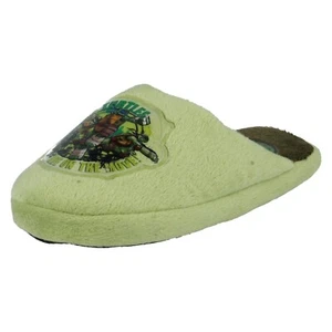 Boys Turtles By Character Slip On Slippers Retail Price £4.99 - Picture 1 of 11