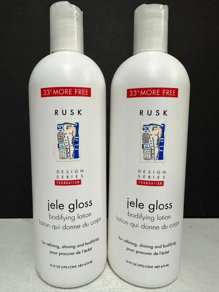 Rusk Design Series Jele Gloss Bodifying Lotion Refining, Shining -2 Pack/16 floz - Image 1 of 1