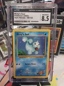 Misty's Seel 088/132 Gym Heroes Regular Pokemon graded CGC 8.5 - Bild 1 von 2