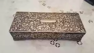 Portagioie vintage in argento zama - Foto 1 di 6