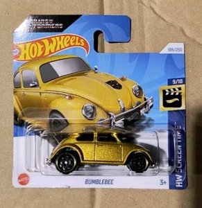 HOT WHEELS 2024-TRANSFORMERS BUMBLEBEE GOLD "HW SCREEN TIME 9/10" 186/250 - Foto 1 di 1