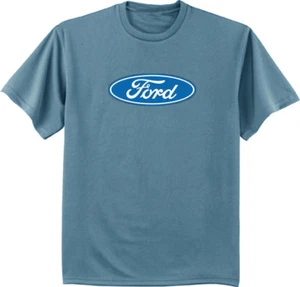 Ford logo T-shirt gift for men ford racing mustang trucks ford decal mens tee - Picture 1 of 1