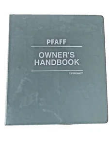 Manuale del proprietario Pfaff Tptronic 6250 - Foto 1 di 2