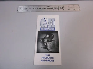 FOLLETO DEL SISTEMA DE ENCENDIDO DEL MOTOR PLANO R/C C&H ELECTRONICS DE COLECCIÓN *EN MUY BUEN ESTADO* - Imagen 1 de 3