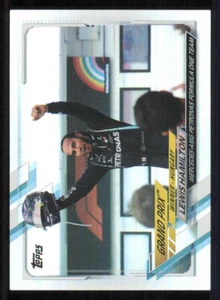 2021 Topps Formula 1 Sparkle Foil #140 Lewis Hamilton/Grand Prix Winner - Picture 1 of 2