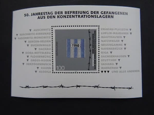 Briefmarken Block 32 50. Jahrestag Befreiung aus dem Konzentrationslagern - Bild 1 von 1