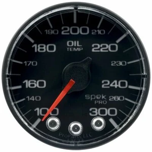 AutoMeter P322328 Spek-Pro Electric Oil Temperature Gauge - Picture 1 of 11