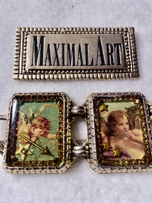 Pulsera Maximal Art John Wind Querubines Edición Limitada Coleccionable Nuevo/Antiguo Stock Foto 1 de 4