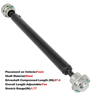 Árbol de transmisión delantero 27101-66J01 SUZUKI GRAND VITARA JB627 JB420 JB416 2006-2014 Foto 1 de 4