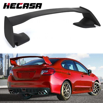 For Subaru WRX / WRX STI 2015-2021 Matte Black Rear Trunk Spoiler Wing - Image 1 of 4