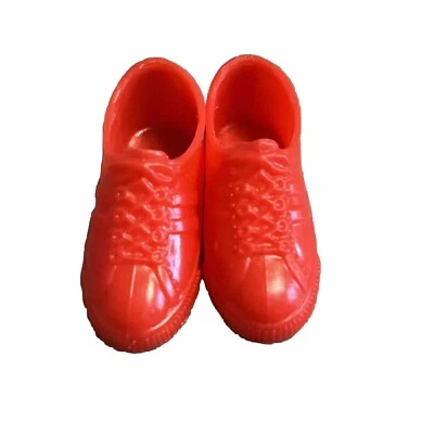 Ken Doll Little Extras Zapatos Geniales Tenis Rojo De Colección 1997 Mattel Foto 1 de 4