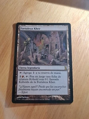 MTG - Kher Keep - Time Spiral - NM - Spanish Edition - Image 1 of 2