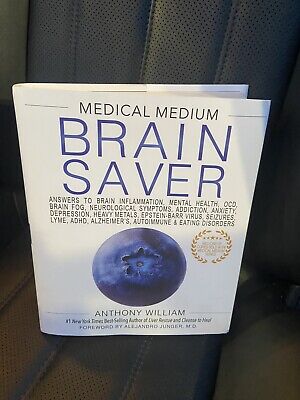 Medical Medium The Brain Saver By Anthony William HARDCOVER • 32.95$