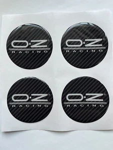 4x OZ Racing Aufkleber für Radnabenkappen Selbstklebende Embleme für Felgen - Bild 1 von 7