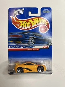 2000 Hot Wheels #87 First Edition 27/36 SHO-STOPPER gelb mit Chrom Pr5 Sp-Vari - Bild 1 von 2