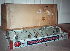 1960 Eagle Toys Family Hockey table game, RARE