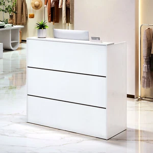 48 in Office Reception Desk Counter Salon Front Desk Retail Checkout Counter - Picture 1 of 9