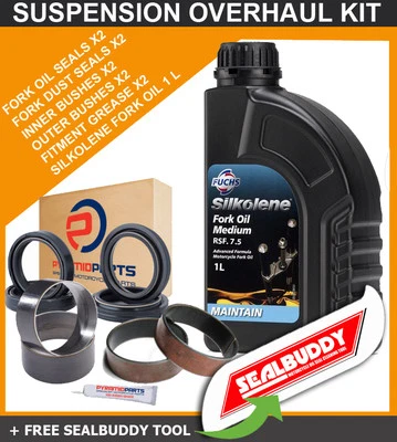 PYRAMID PARTS Sellos de suspensión de horquilla arbustos aceite de herramienta para Honda CBR1100 XX 97-98