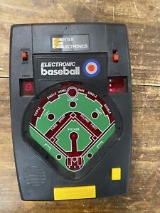 1979 Entex Electronics Electronic Baseball Game Model 8001 TESTED - WORKS -Read!