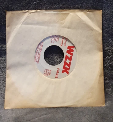 Roger Hallmark Bear / Alabama Memories (1983) 45rpm Pop Country WZZK Foto 1 de 4