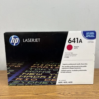 HP C9723A 641A Magenta LaserJet Toner Cartridge - Image 1 of 4