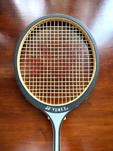 Vintage 80s Yonex Silver Flash SQ-3000 Squash Racket TAIWAN Collector's - Imagen 1 de 15
