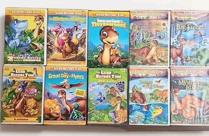 10 Disc Lot-The Land Before Time DVD Collection Set-Universal Studios Awesome - Picture 1 of 24