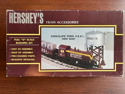K-Line K-41782 Hershey's O Gauge Chocolate Town США! Водонапорная башня набор, новый в коробке - Изображение 1 из 4