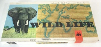 VINTAGE - WILDLIFE BOARD GAME - SPEARS GAMES - COMPLETE / EXCELLENT - Image 1 of 4