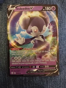 Pokémon TCG Indeedee V Shining Fates 039/072 Holo Ultra Rare - Picture 1 of 3