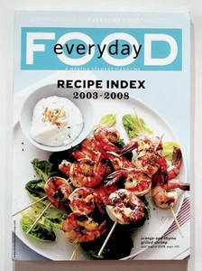 Everyday Food Recipe Index 2003-2008 Supplement Martha Stewart - Picture 1 of 3