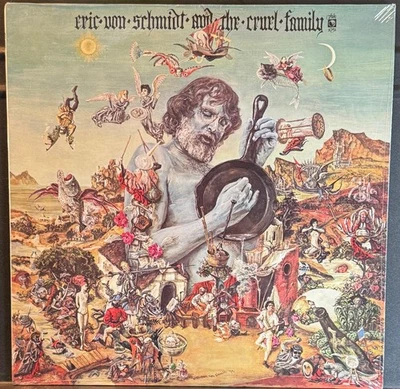 ERIC VON SCHMIDT AND THE CRUEL FAMILY~SEALED 1980 LP~PHILO 1052~COUNTRY ROCK BLU - Image 1 of 3