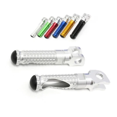 estriberas delanteras Silver Billet MPRO para Suzuki GSX-S750 17 18 19 20 21 22 Foto 1 de 4