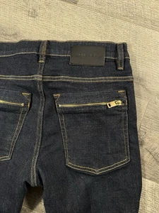 Diesel D-Amny 089AC Herren W28/L32 Zip Skinny Fit Blau Dunkel Stretch Denim EUC - Picture 1 of 10