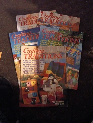 5 Crafting Traditions Magazines - Image 1 of 4