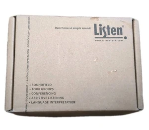 RECEPTOR PERSONAL LISTEN TECH LR-400-072 CON PANTALLA LCD 72 MHZ - Imagen 1 de 3