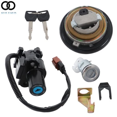 Ignition Switch Lock Fuel Gas Cap Key For Honda CB500F CB500X CBR500R 2013-2018 - Image 1 of 4