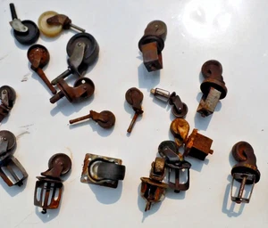 Caster Matching Service ~ Repair or Replace Vintage Casters Castors Wheels - Picture 1 of 5